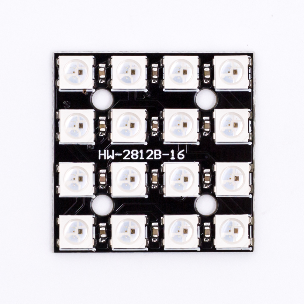 Светодиодный RGB модуль WS2812B 4*4